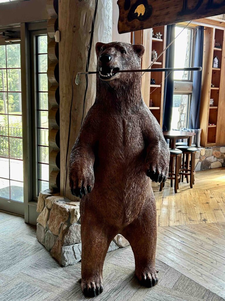 Grand Bear Golf mascot